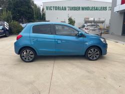 2016 Mitsubishi Mirage LS LA MY16 Cyber Blue