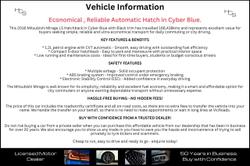 2016 Mitsubishi Mirage LS LA MY16 Cyber Blue