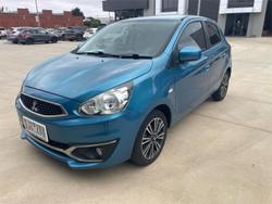 2016 Mitsubishi Mirage LS LA MY16 Cyber Blue