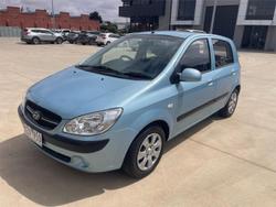 2010 Hyundai Getz S TB MY09 Sky Blue