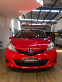 2014 Toyota Yaris YR NCP130R Cherry