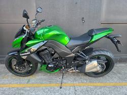 2012 Kawasaki Z1000 GREEN