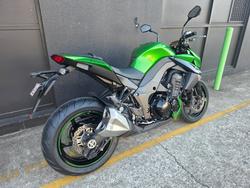 2012 Kawasaki Z1000 GREEN