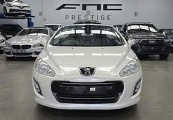 2011 Peugeot 308 CC Allure T7 MY12 Pearl White