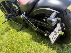2018 INDIAN SCOUT BOBBER THUNDER BLK SMOKE Black