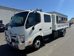 2017 Hino 300 717 , 7 SEAT DUAL CAB, 3.8m TIPPER, X SHIRE