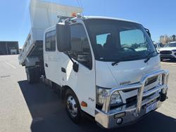 2017 Hino 300 717 , 7 SEAT DUAL CAB, 3.8m TIPPER, X SHIRE