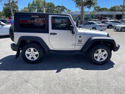 2010 Jeep Wrangler Sport JK MY10 4X4 Bright Silver