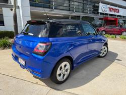 2024 Suzuki Swift Hybrid Plus UZ Frontier Blue Pearl with Black Roof