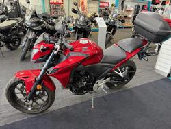 2013 Honda CB500F ABS (CB500FA) CB500 Red