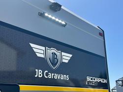 2026 JB Caravans Scorpion Sting 20'6 Rear Door