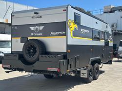2026 JB Caravans 20'6 Scorpion Sting Rear Door