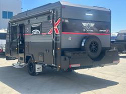 2026 JB Caravans Gator X 17'10 Front Door