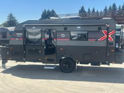 2026 JB Caravans Gator X 17'10 Front Door