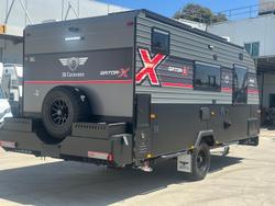 2026 JB Caravans Gator X 17'10 Front Door