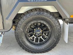 2026 JB Caravans Gator X 17'10 Front Door