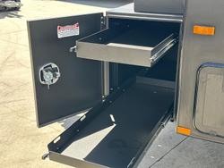 2026 JB Caravans Gator X 17'10 Front Door