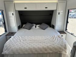 2026 JB Caravans Gator X 18'6 Tandem Axle Rear Door