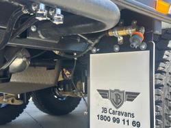 2026 JB Caravans Gator X 18'6 Tandem Axle Rear Door