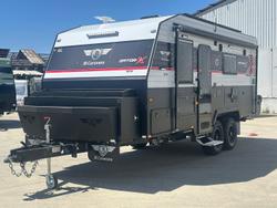 2026 JB Caravans Gator X 18'6 Front Door