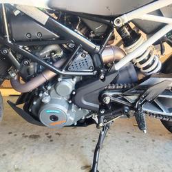 2022 KTM 390 Duke Duke White