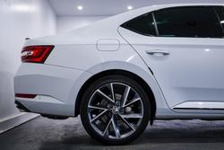 2018 SKODA Superb 206TSI SportLine NP MY18.5 4X4 Constant Moon White