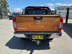 2017 Nissan Navara ST N-SPORT D23 Series 2 4X4 Dual Range Orange