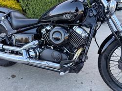 2018 Yamaha XVS650 V-STAR CUSTOM Black