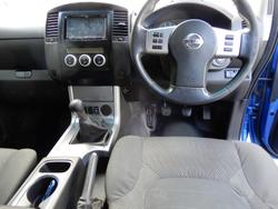 2013 Nissan Navara ST D40 Series 6 4x2 Blue