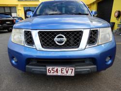 2013 Nissan Navara ST D40 Series 6 4x2 Blue