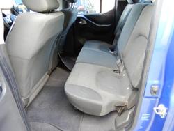 2013 Nissan Navara ST D40 Series 6 4x2 Blue