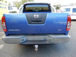 2013 Nissan Navara ST D40 Series 6 4x2 Blue