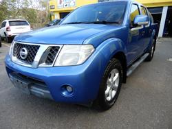 2013 Nissan Navara ST D40 Series 6 4x2 Blue
