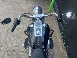 2010 HARLEY-DAVIDSON FLSTF FAT BOY BLACK
