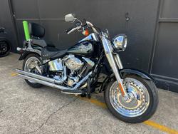 2010 HARLEY-DAVIDSON FLSTF FAT BOY BLACK