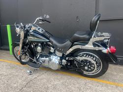 2010 HARLEY-DAVIDSON FLSTF FAT BOY BLACK