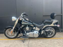 2010 HARLEY-DAVIDSON FLSTF FAT BOY BLACK