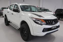 2017 Mitsubishi Triton GLX MQ MY17 4x2 White