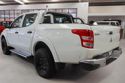 2017 Mitsubishi Triton GLX MQ MY17 4x2 White