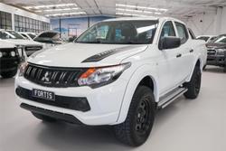 2017 Mitsubishi Triton GLX MQ MY17 4x2 White