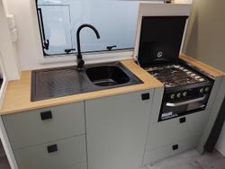 2026 New Age Caravans Big Red 20Ft Slide Out Couples Van Full Ensuite/Composite