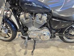 2012 Harley-Davidson SuperLow 883 (XL883L) Sportster Blue