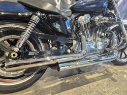 2012 Harley-Davidson SuperLow 883 (XL883L) Sportster Blue