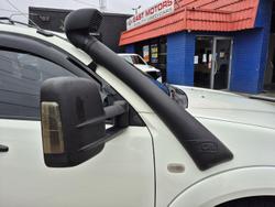 2015 Mitsubishi Triton GLX MN MY15 4X4 Dual Range White