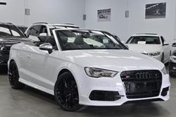 2014 Audi S3 8V MY15 Four Wheel Drive White