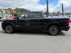 2025 RAM 1500 Laramie Sport Hurricane SO RamBox DT MY25 4X4 Dual Range Diamond Black