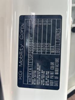 2025 KGM Musso Advance