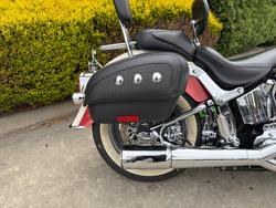 2011 HARLEY-DAVIDSON FLSTN SOFTAIL DELUXE RED/WHITE