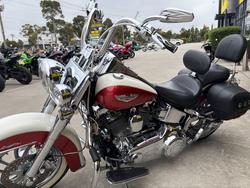 2011 HARLEY-DAVIDSON FLSTN SOFTAIL DELUXE RED/WHITE
