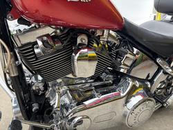 2011 HARLEY-DAVIDSON FLSTN SOFTAIL DELUXE RED/WHITE